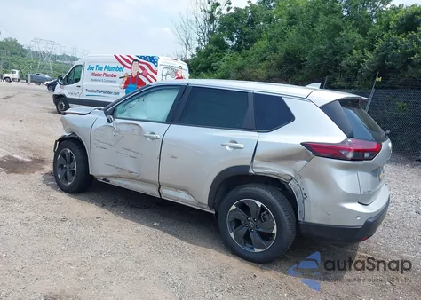 2024 Nissan Rogue Sv Intelligent Awd из США, поврежденный, VIN JN8BT3BB3RW422181